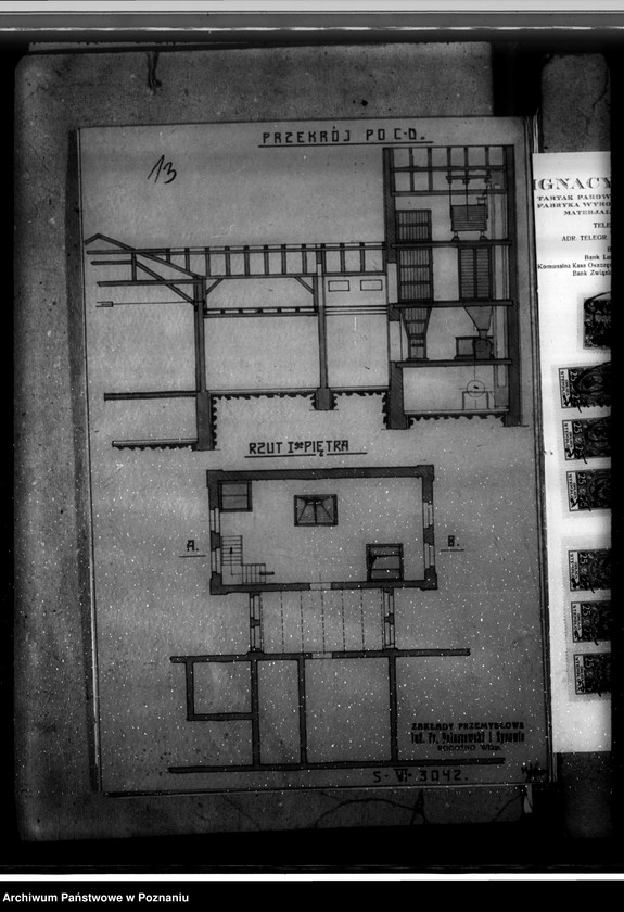 Obraz 17 z jednostki "Zatwierdzenie zakładu przemysłowego / młyn parowy/ Klessy Ignacego w Czarnkowie"