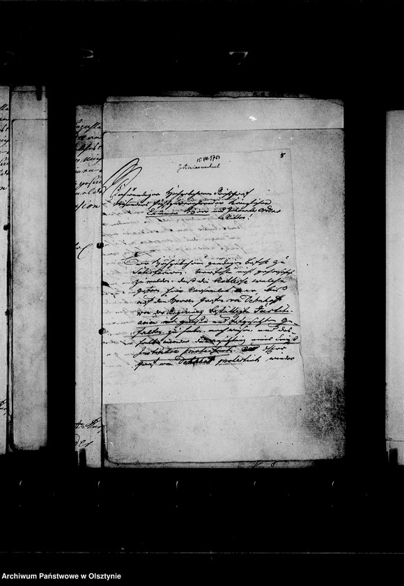 image.from.unit.number "/Geschäftsbriefe an den Kammerherrn Oberlandhofmeister Ahasver Heinrich Gf. Lehndorff/"