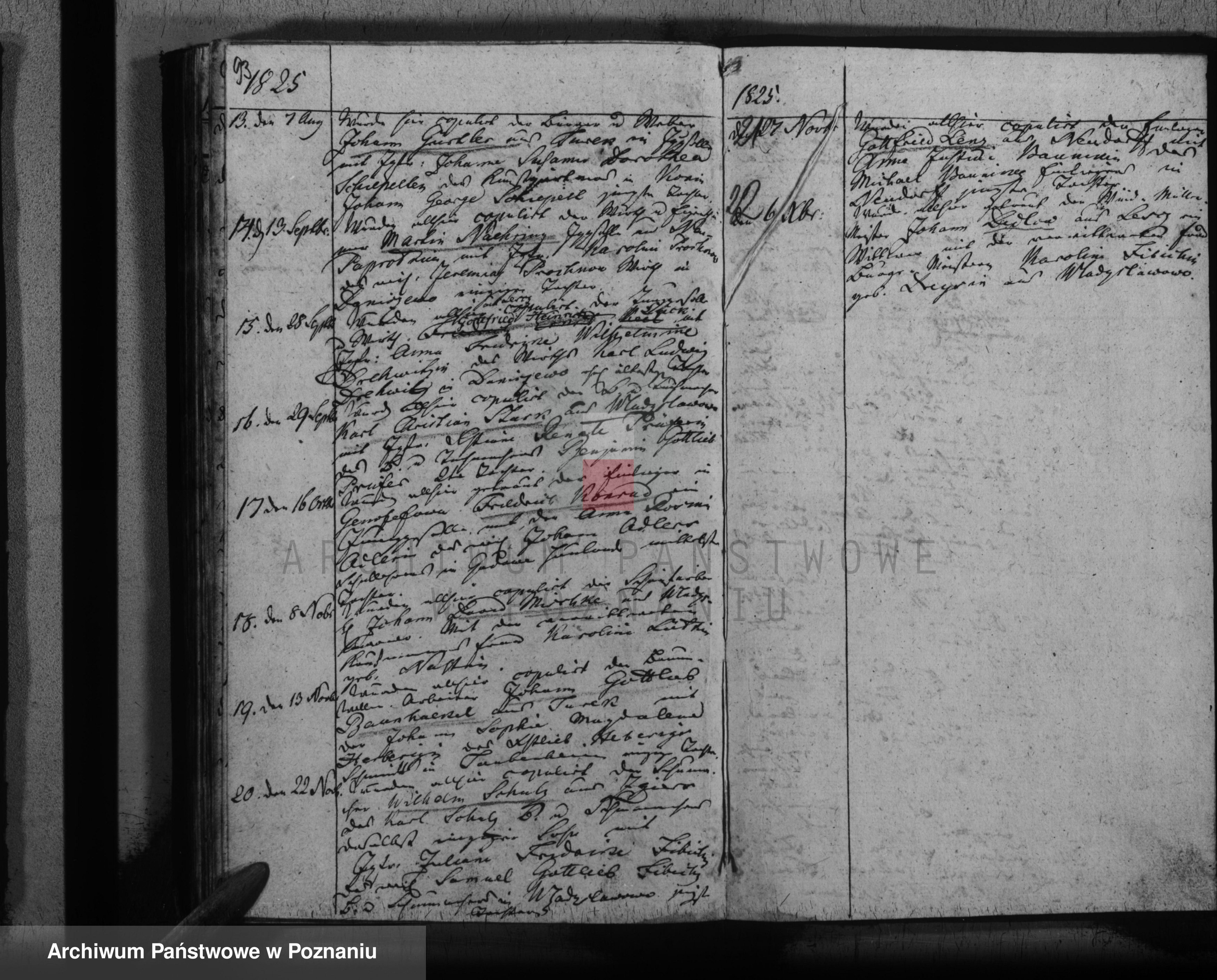 Skan z jednostki: Księga małżeństw