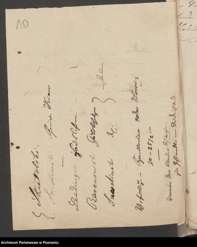 Obraz 13 z jednostki "A. betr. Sammlungen und Werbungen für den polnischen Aufstand in der Stadt Posen"