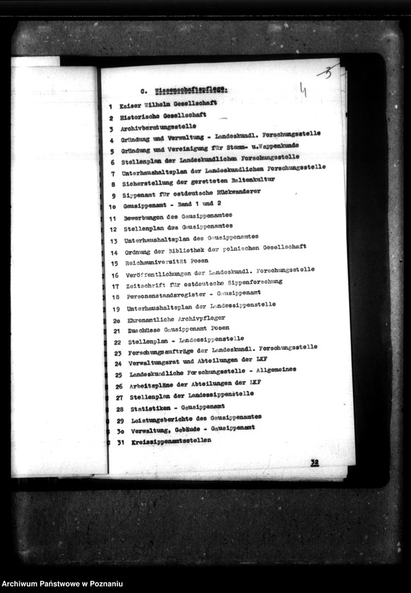 Obraz 8 z jednostki "Aktenverzeichnis - Abteilung IV, Kultur."