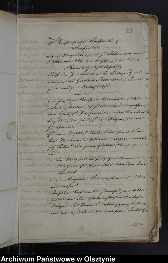 image.from.unit.number "Eintausch des zur hiesigen Pfarrer gehörenden Scheunengartens gegen Grundplätze gehörende dem Rokittke"