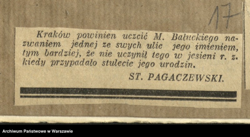 Obraz 20 z jednostki "Bałucki Michał"