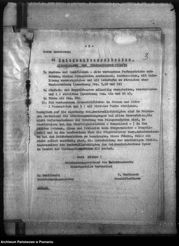 Obraz 7 z jednostki "Bauwirtschaft - Sparmassnahmen im Rahmen des Bauverbots"