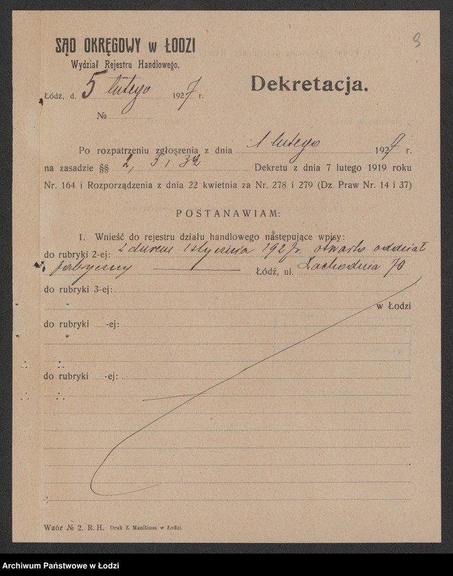 Obraz 11 z jednostki "Gustaw Kaffeman- sprzedaż detaliczna towarów manufakturowych"