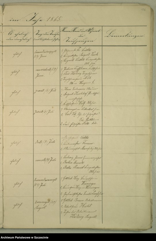 image.from.unit.number "[Die Duplicate des Kirchenbuchs der Parochie Wangerin - Węgorzyno pro 1865]"