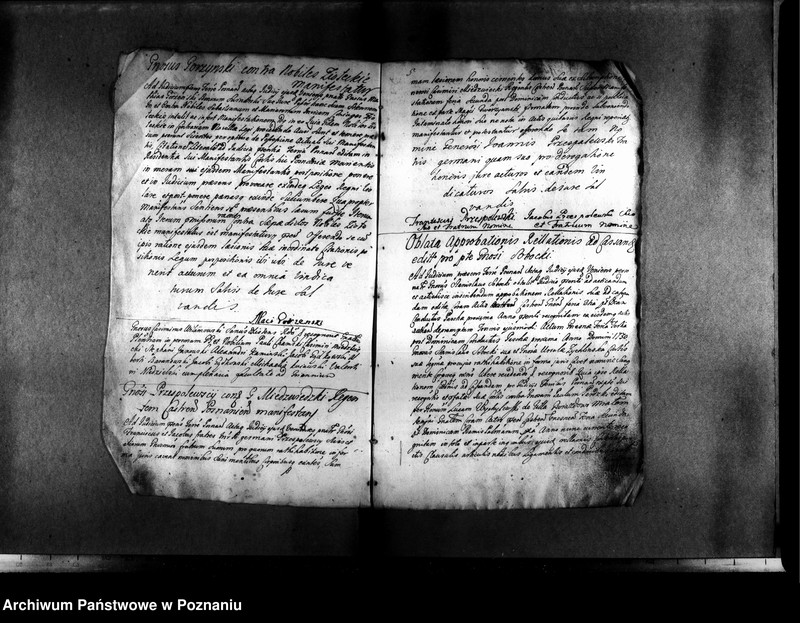 Obraz 8 z jednostki "Resignationes ,inscriptiones, relationes [protocollon]"