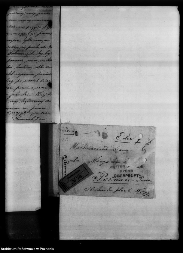 Obraz 9 z jednostki "Austria - Komitet Pomocy Polakom w zaborze austriackim - korespondencja różna"