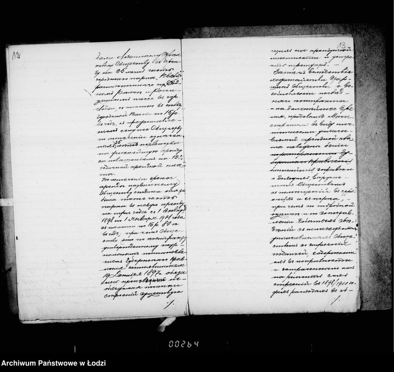 Obraz 16 z jednostki "Ob arende strelkovym obščestvom parka "Kvelja" na 1907-1909 gody"