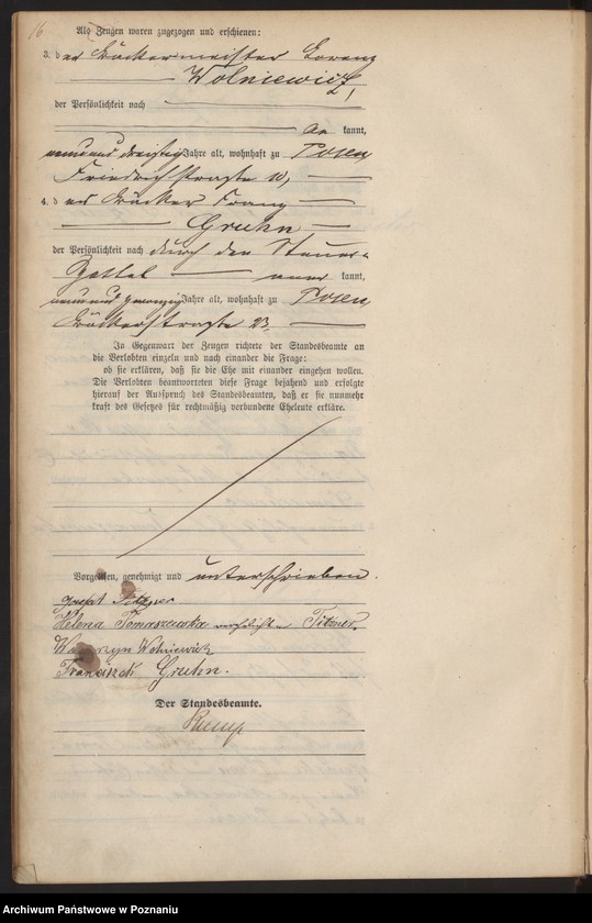 Obraz 19 z jednostki "Księga małżeństw t. III"