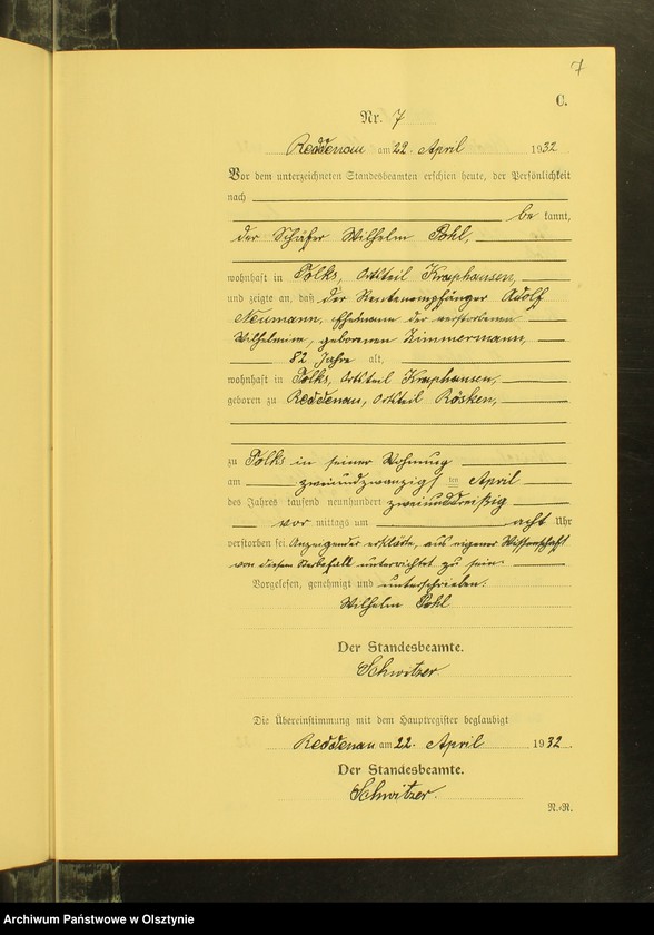 image.from.unit.number "Sterbe-Neben-Register Nr 1 - 19 [ Księga zgonów - wtóropis ]"