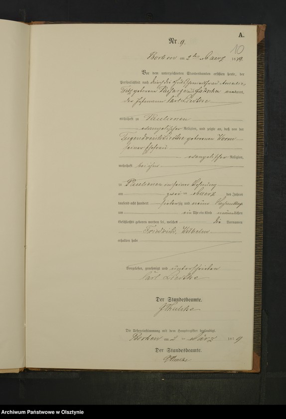 Obraz 12 z jednostki "Geburts-Neben-Register Nr 1 - 39"