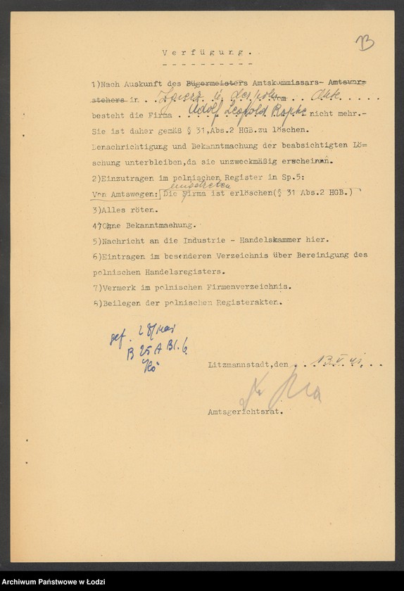 Obraz 15 z jednostki "Adolf Leopold Rapke – młyn elektryczny"