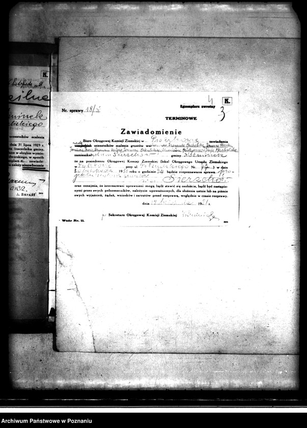 Obraz 8 z jednostki "Scalenie gruntów we wsi Sierzchów powiatu kaliskiego"