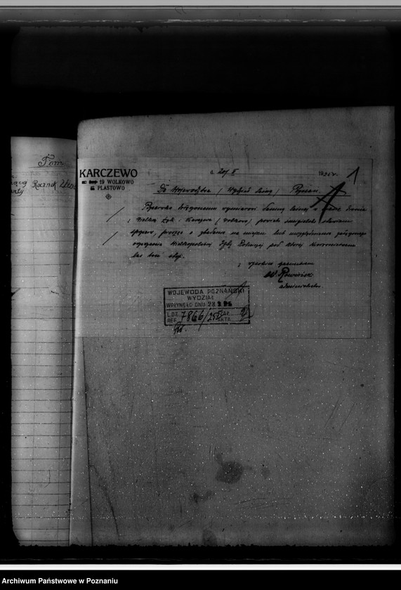 Obraz 5 z jednostki "Majętność leśna Karczewo powiat kościański"