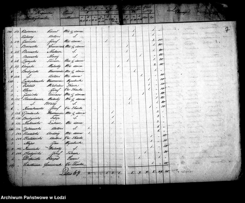 Obraz 11 z jednostki "Składki na utrzymanie szkół elementarnych katolickich w mieście Łodzi"