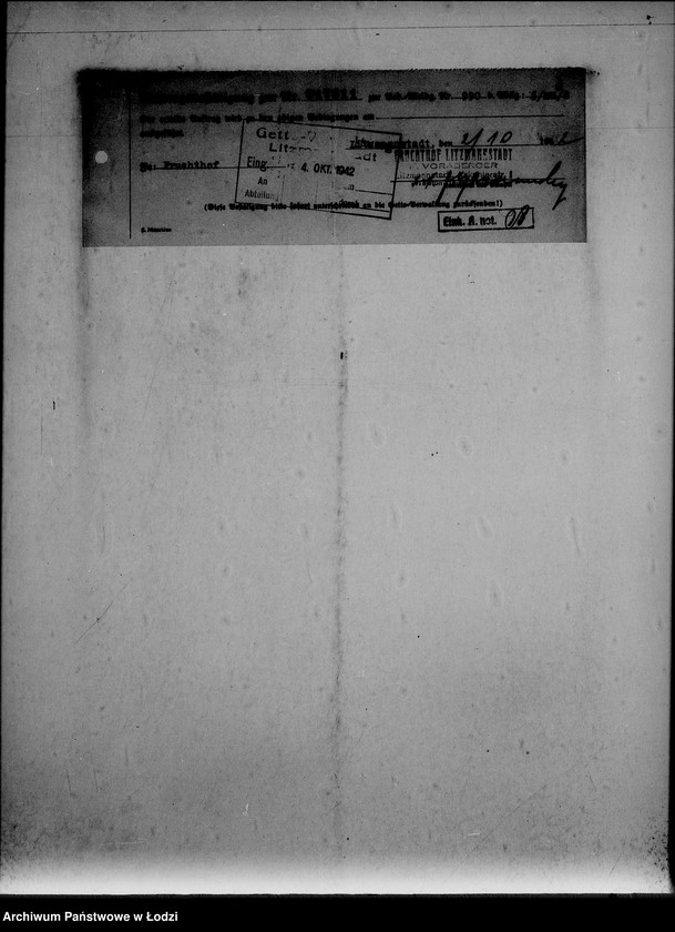 Obraz 7 z jednostki "Lebensmitteleinkauf. Aufträge, [Lieferscheinen und Rechnungen] 17611-17660"