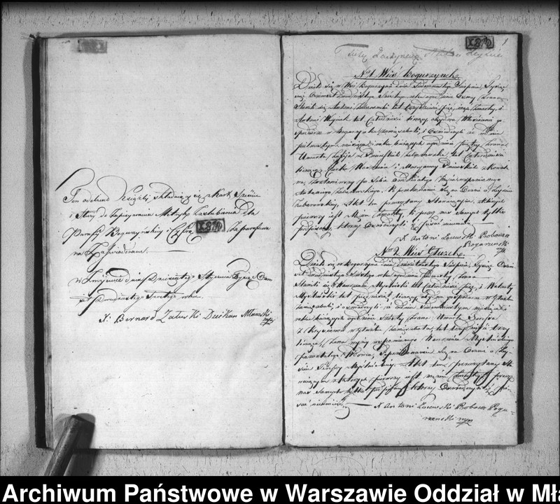 image.from.team "Akta stanu cywilnego Parafii Rzymskokatolickiej w Bogurzynie"
