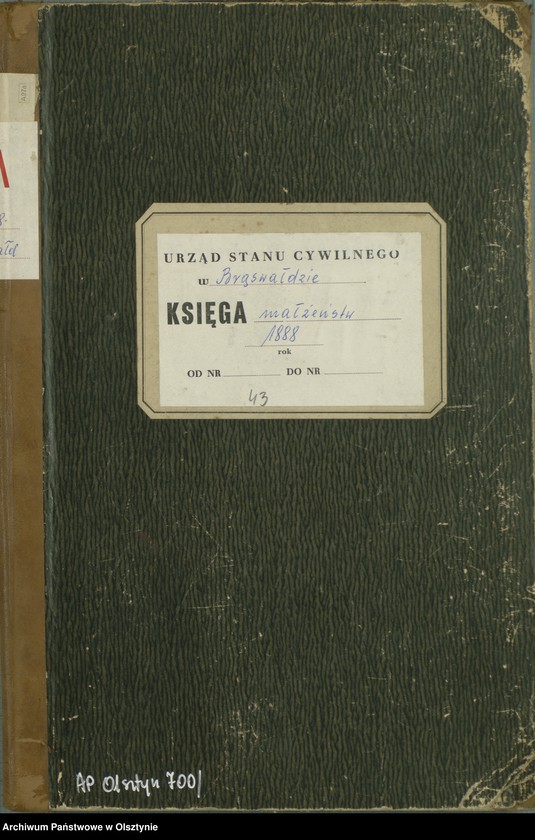 image.from.unit.number "Heiraths-Haupt-Register Nr 1 - 20"