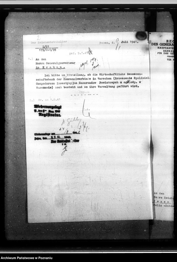 Obraz 6 z jednostki "Finanzpolitik des Landrats in Kempen (Kępno)"