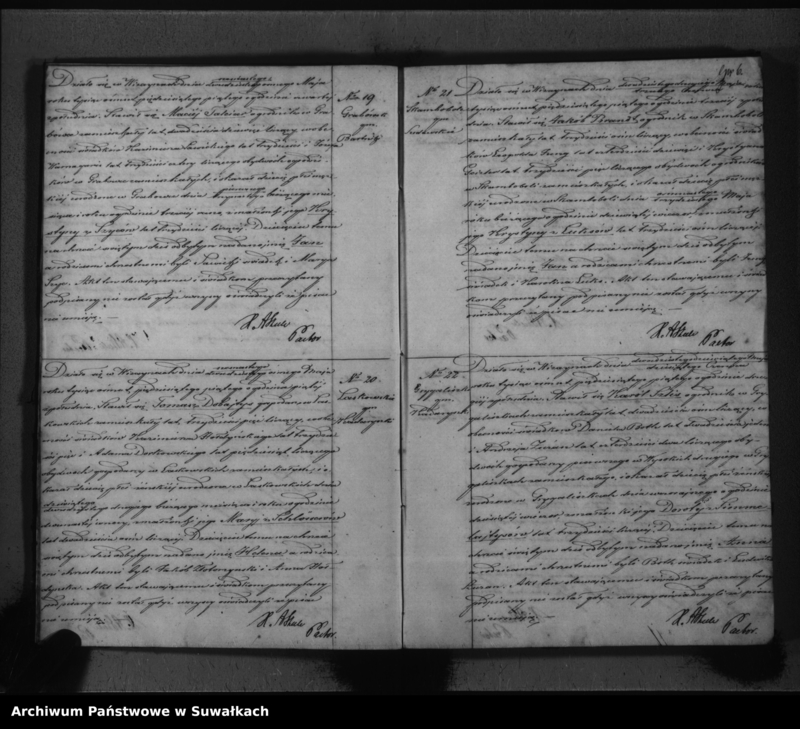 image.from.unit.number "Duplikat do zapisywania aktów urodzeń, zeyścia i ślubów w Parafii zwanej Wiżayny na rok 1855"