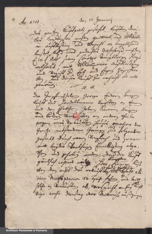 image.from.unit.number "Ratsprotokoll; język niemiecki, polski"