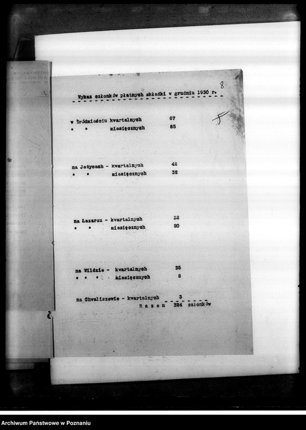 Obraz 10 z jednostki "Okólniki, zarządzenia, korespondencja dotycząca wyborów do Rady Miejskiej i wyborów kandydatów na radnych. Sprawy organizacyjne: wykazy personalne. Materiały dotyczące strajku akademickiego na wyższych uczelniach w Poznaniu"