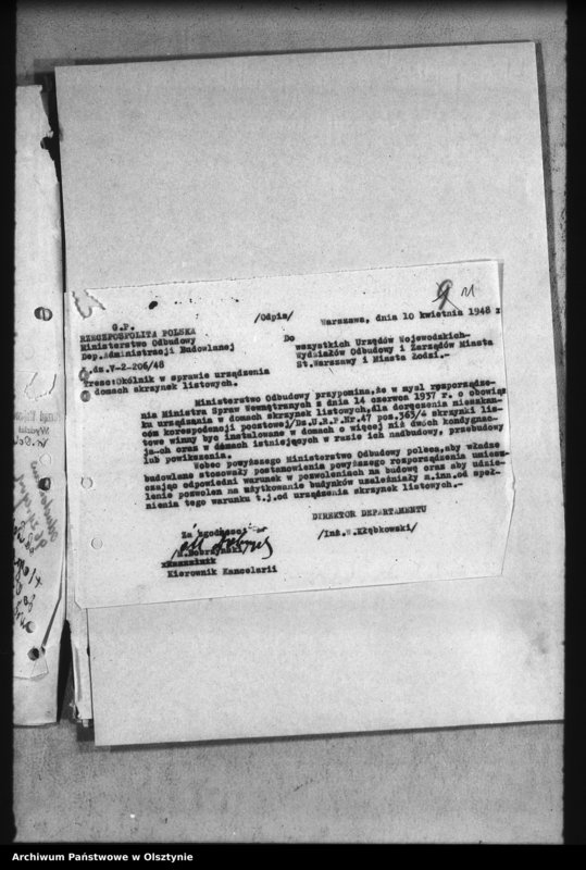 image.from.unit.number "Zarządzenia, okólniki i pisma okólne Wydziałów"
