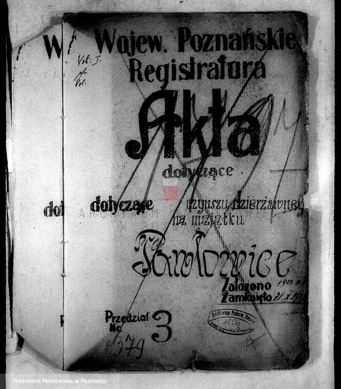 Obraz 4 z jednostki "Czynsz dzierżawny majątku Pawłowice"