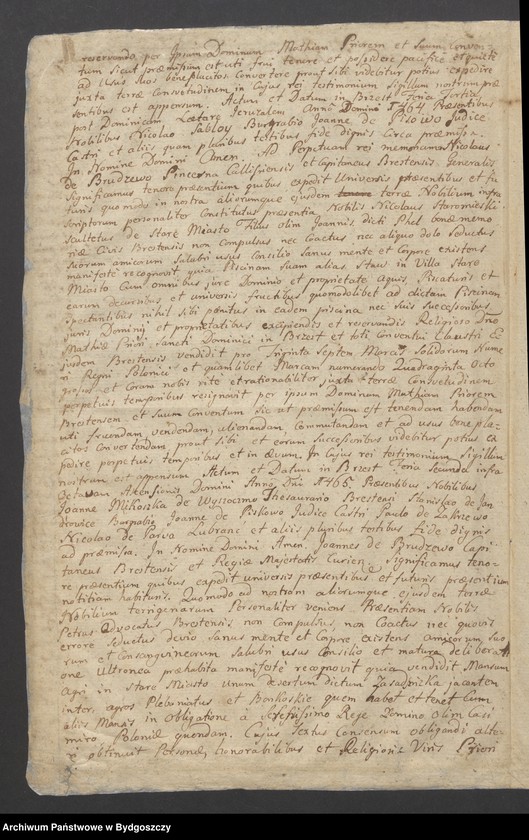 Obraz 4 z jednostki "Odpis dokumentu króla Zygmunta Augusta [data nie wpisana - [1552.04.04] potwierdzający dokumenty nadań: Brześć 1432.07.23., 1464.03.13., 1493.06.04."