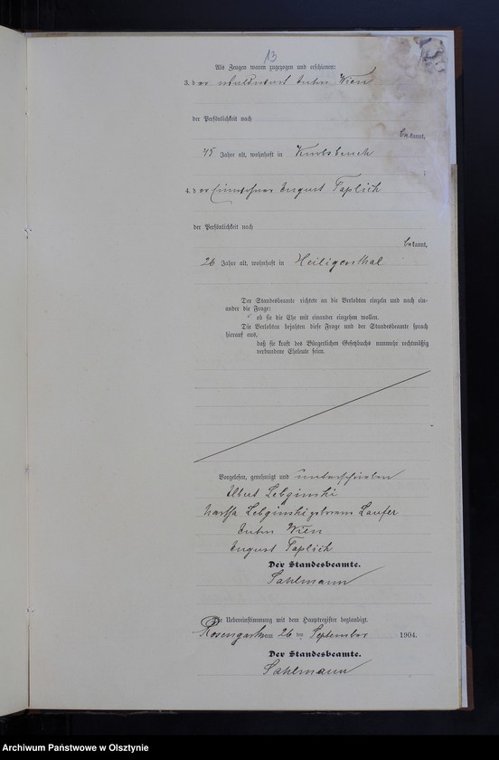 image.from.unit.number "Heirats-Neben-Register Nr 1 - 11"