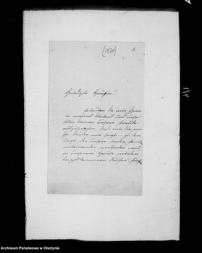 image.from.unit.number "/Ferndinadine Gfin Hahn- Kuchelmiss geb. Gfin Bernstorff an ihre Schwägerin Anna Gfin Lehndorff geb. Hahn/"