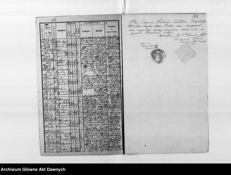 image.from.unit.number "Parafia: Dzików Stary. Dekanat: Lubaczów. Akta metrykalne urodzeń, ślubów i zgonów dla całej parafii."