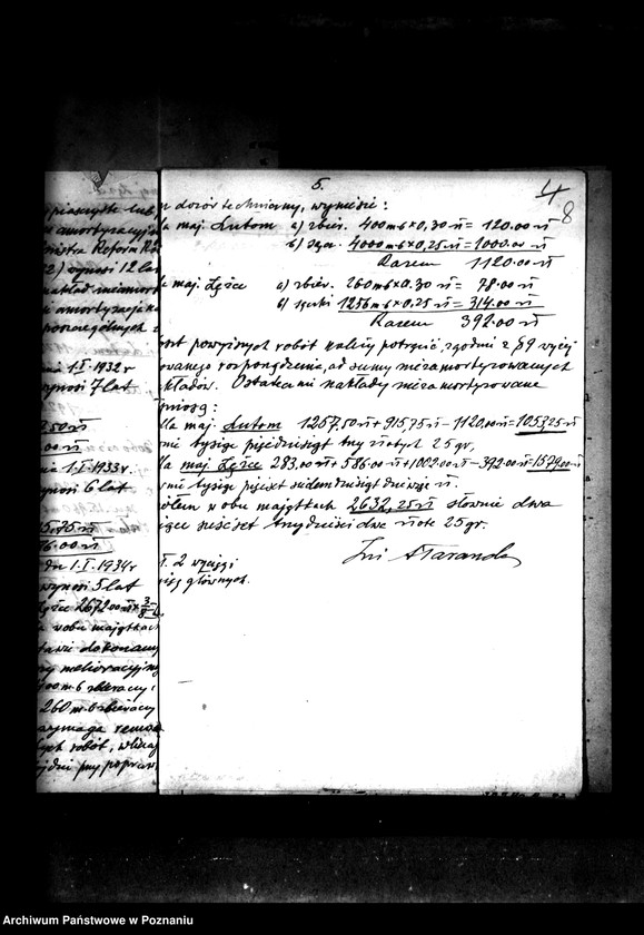 Obraz 13 z jednostki "Majątek Lutom powiatu międzychodzkiego parcelacja"