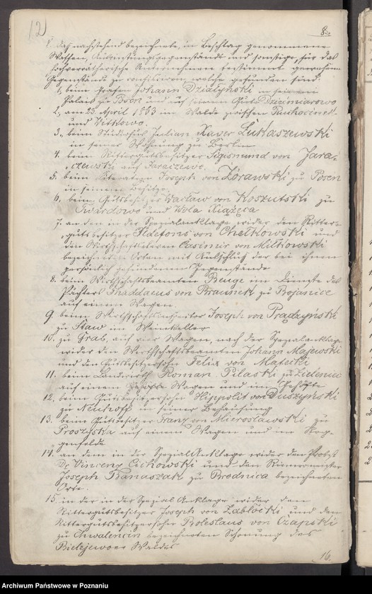 image.from.unit.number "Anklage und Anklagenbeschluss des Kammergerichts gegen den Grafen Johann von Działyński und Genossen /8. und 15.II.1865/"