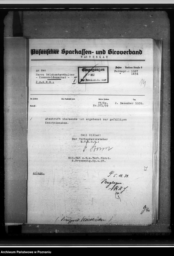 Obraz 18 z jednostki "Sparkassen - korespondencja"