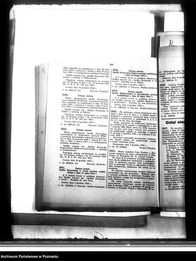 Obraz 16 z jednostki "Die Bildung der Draenagegenossenschaft Czekowice powiat Jarocin"