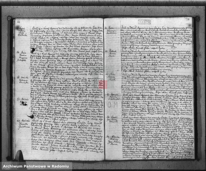 image.from.unit.number "Dupplikat Aktów Urzędnika Stanu Cywilnego Urodzenia, Małżeństw i Zeyścia parafii Kowali Stępociny w Roku 1851"