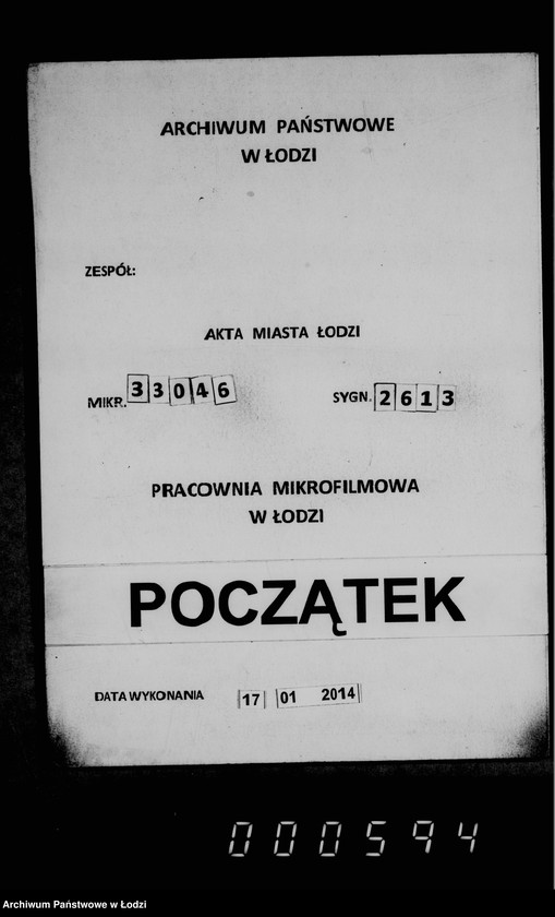 Obraz 1 z jednostki "Po deloproizvodstvu i imuščestve gorodskoj kassy"