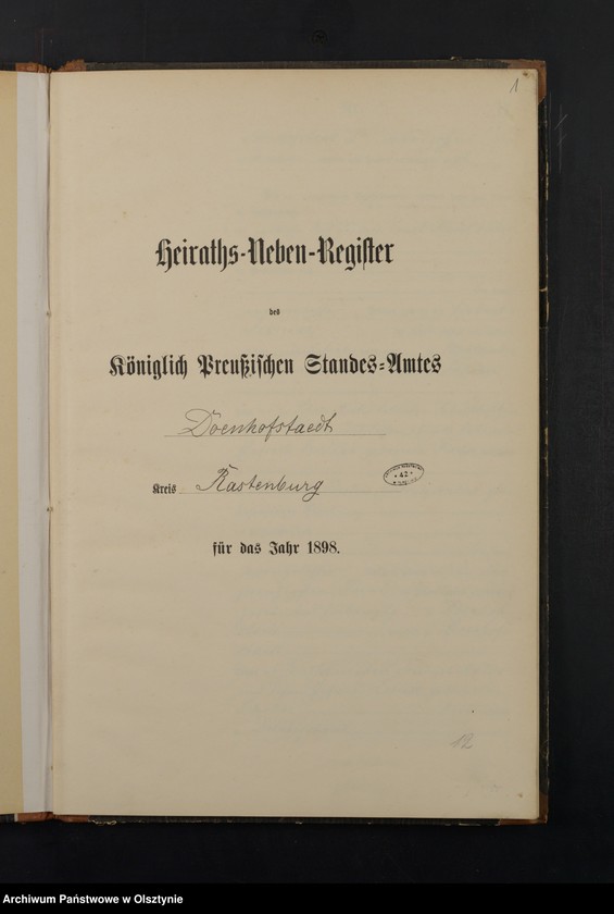 image.from.unit.number "Heiraths-Neben-Register Nr 1 - 18"