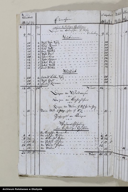 image.from.unit.number "Jahr Kirchen Rechnung der Kirche zu Herzogswalde über Einnahme und Ausgabe mit Inbegriff der Bau-Rechnung"