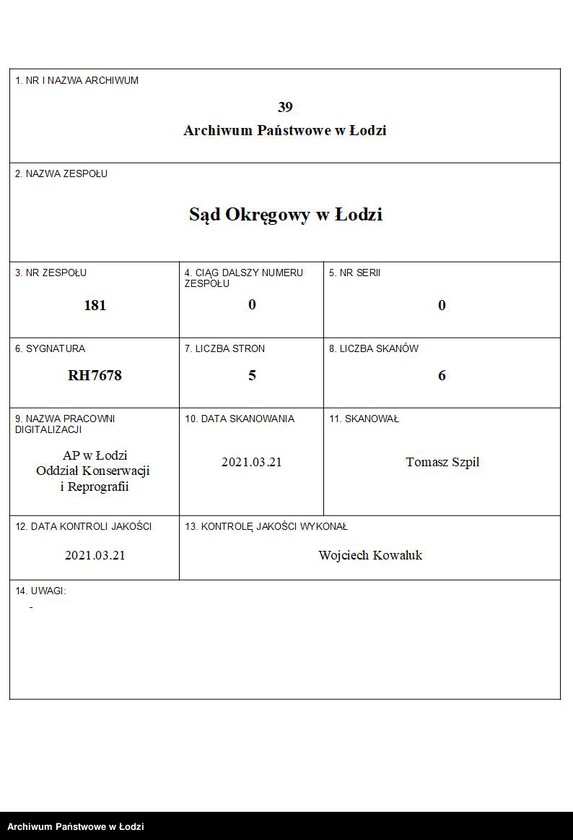 Obraz 1 z jednostki "Fiszel Goldkorn – sklep kolonialny i sprzedaż czekolady"