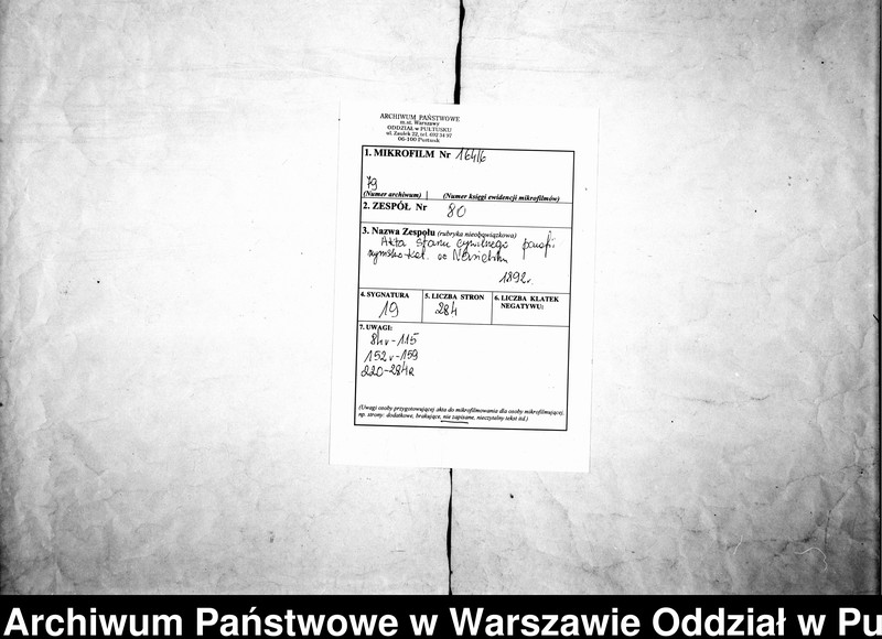 image.from.unit.number "Akta urodzeń, małżeństw i zgonów"