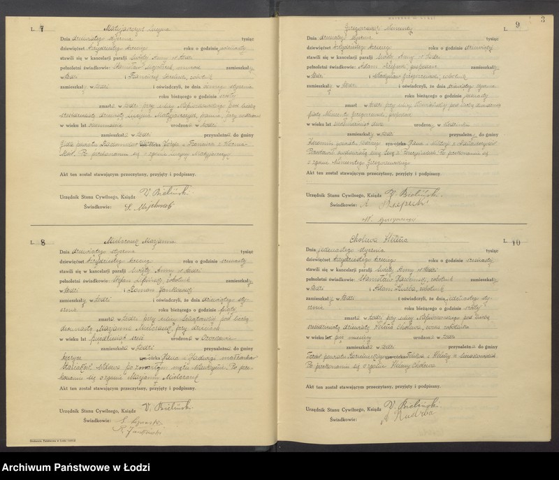 Obraz 5 z jednostki "Akta zgonów"