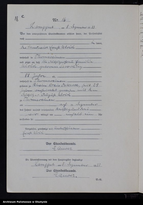 image.from.unit.number "Sterbe-Neben-Register Nr 1 - 16"