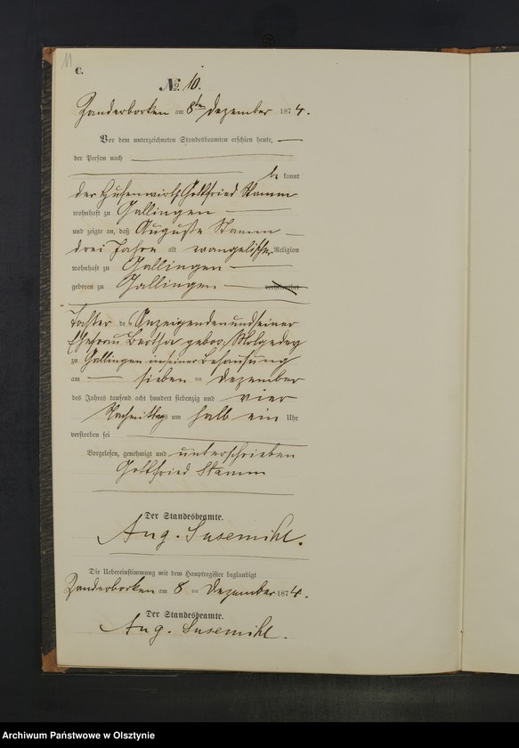 image.from.unit.number "Sterbe-Neben-Register Nr 1 - 14"