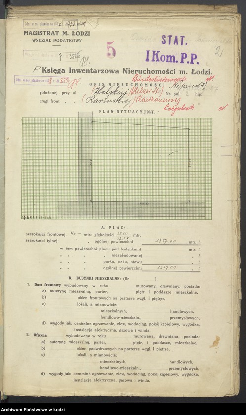 image.from.unit.number "Księga inwentarzowa nieruchomości m. Łodzi ul. Helska"