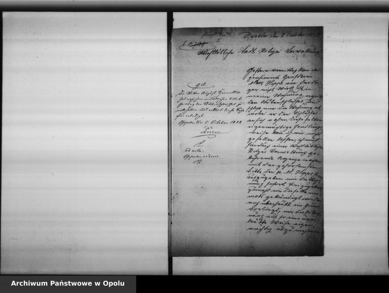 Obraz 5 z jednostki "Acta des Magistrats zu Oppeln betreffend Polizei Verwaltung"