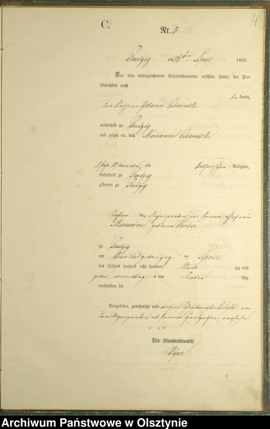 image.from.unit.number "Sterbe-Haupt-Register Nr 1 - 30"