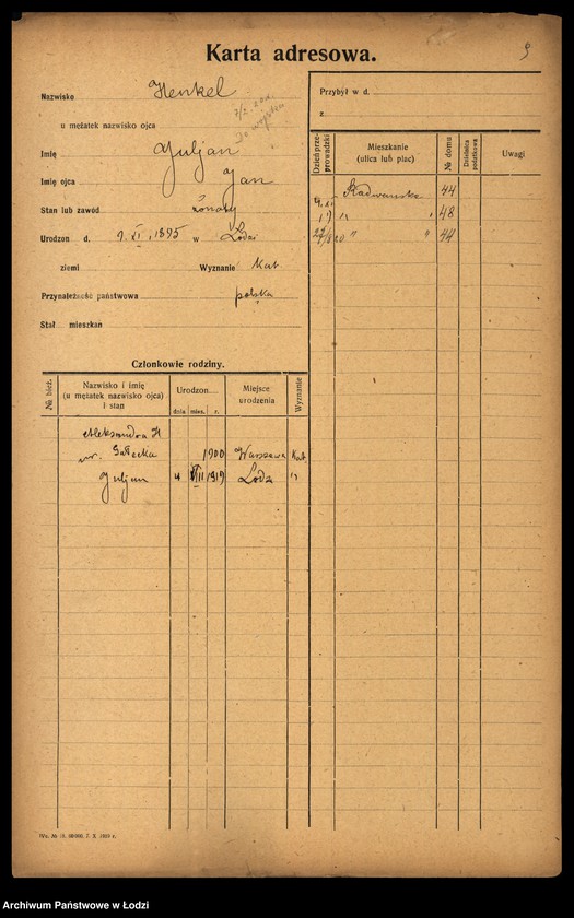 image.from.unit.number "[Spis ludności Łodzi] Henkel - Herc"